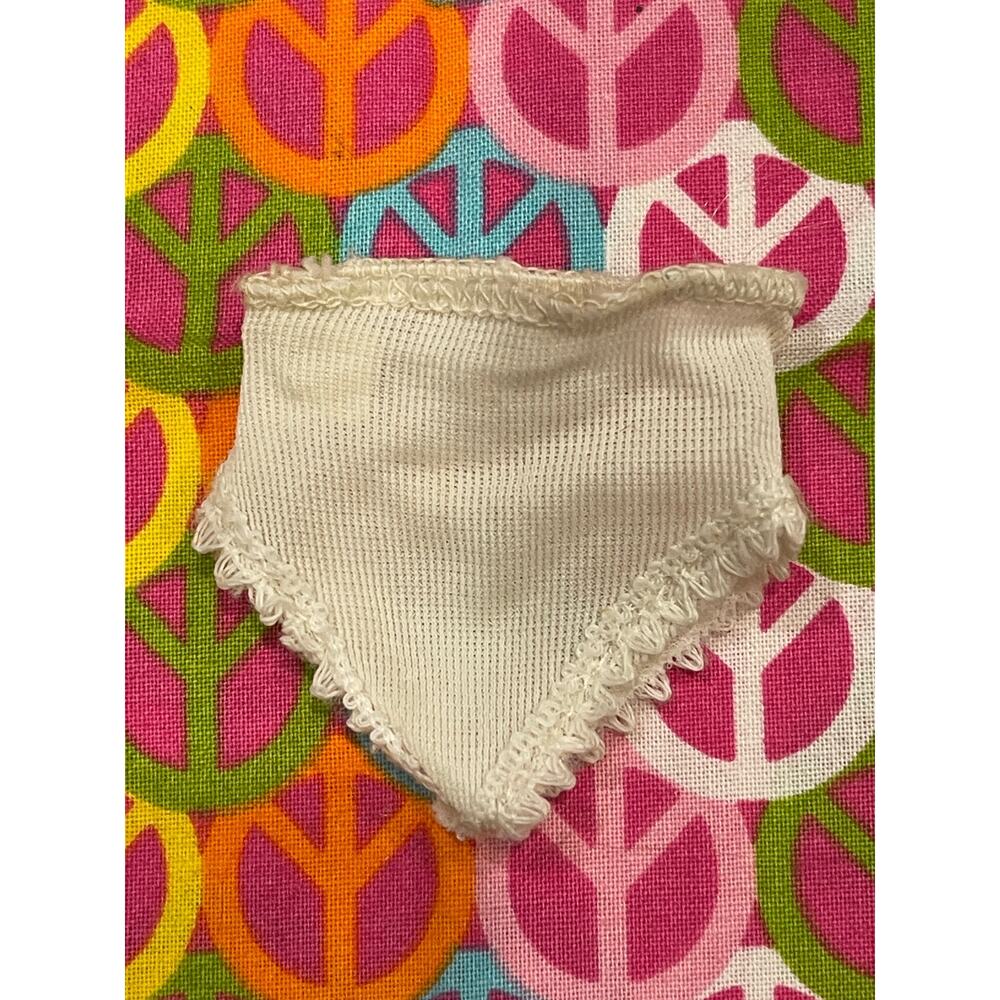 White Undies Ideal Vintage Doll Clothing Pepper or Tammy #47 As Shown